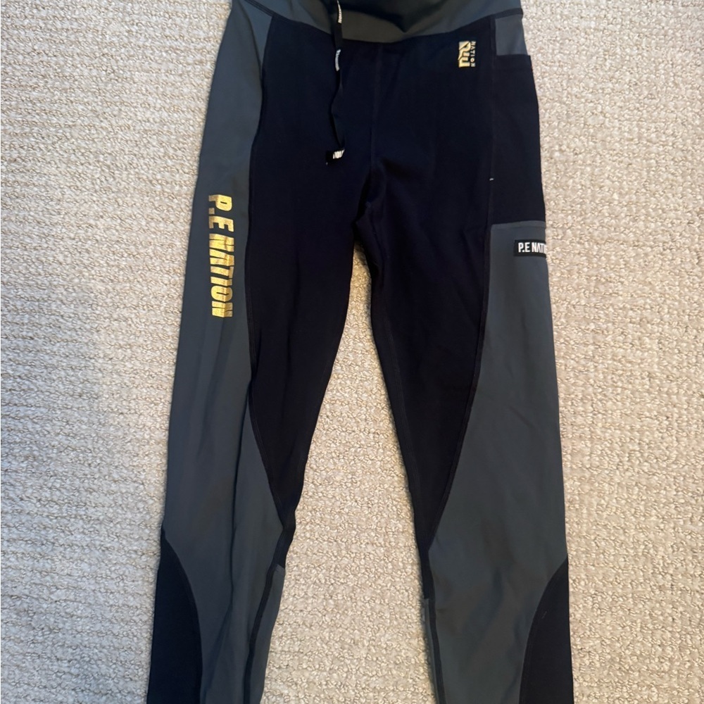 P.E Nation Black and Gray Leggings - Picture 6 of 7